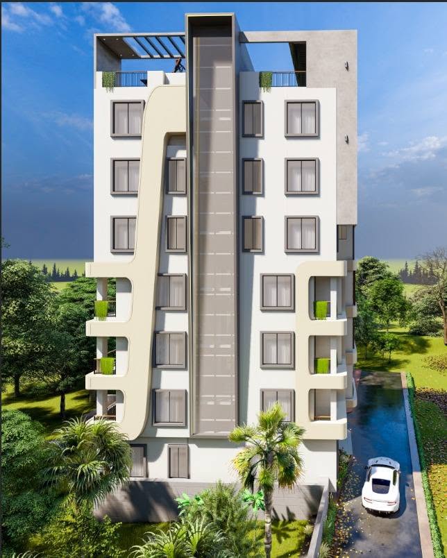 Residential Building Design – Baro-Dewvogh, exterior render